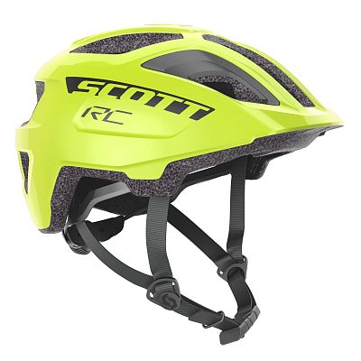 Превью Велошлем детские Шлем велосипедный SCOTT Spunto Plus Junior Radium Yellow RC